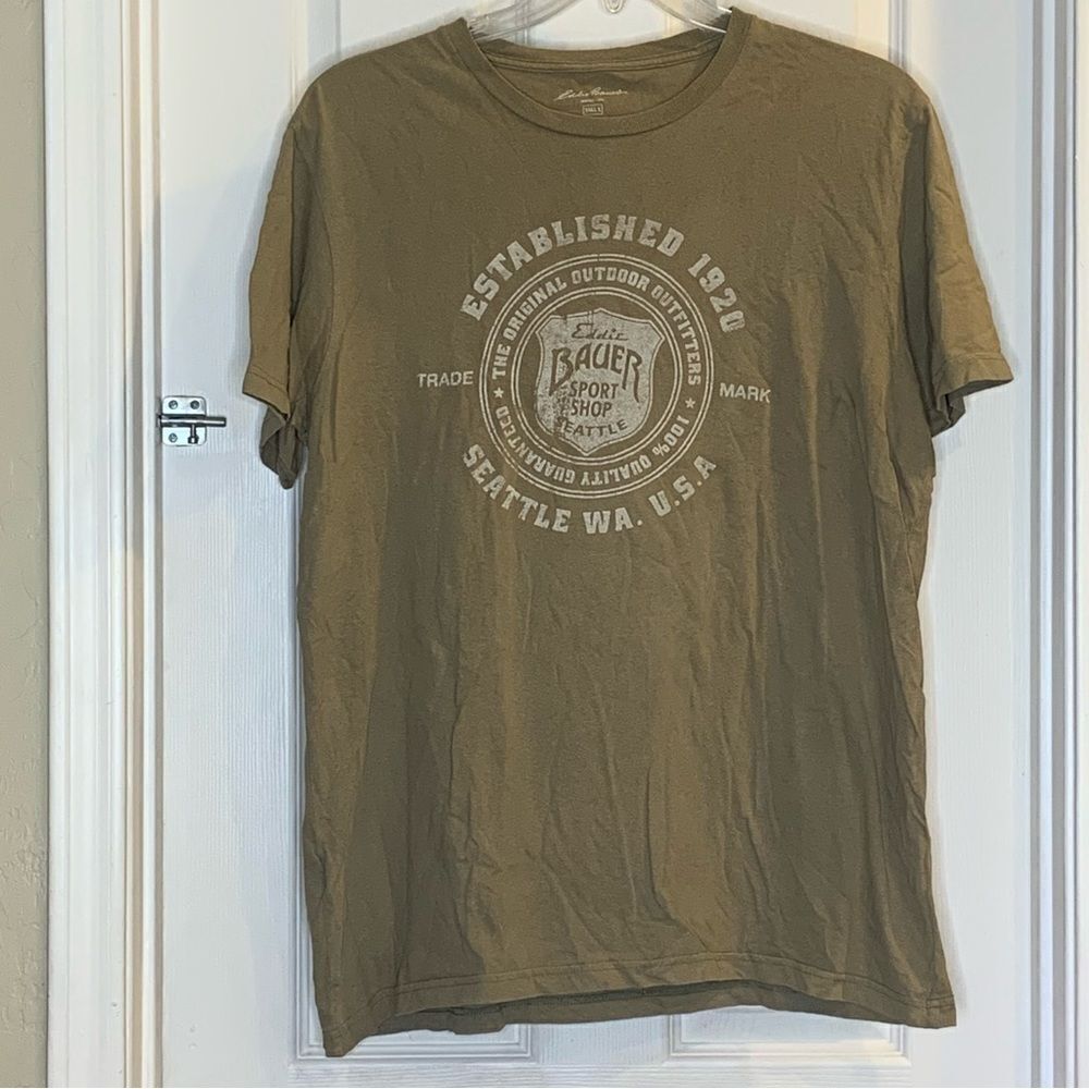 Eddie Bauer Men's Graphic T-Shirt Size Large Tall